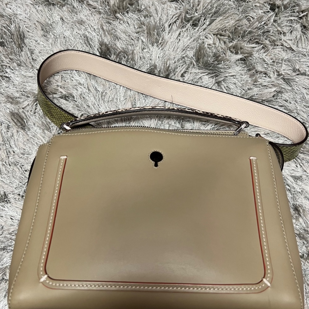100% Authentic Fendi Dot Com Python Bag - image 3